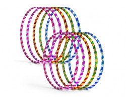 HULA HULA BICOLOR GRANDE 75CM                     
